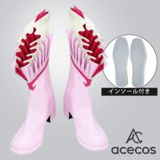 画像1: マーメイドメロディー ぴちぴちピッチ　風　七海るちあ　コスプレ靴　コスプレブーツ　靴用品 (1)