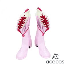 画像2: マーメイドメロディー ぴちぴちピッチ　風　七海るちあ　コスプレ靴　コスプレブーツ　靴用品 (2)