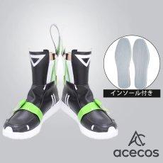 画像1: #コンパス 戦闘摂理解析システム　風　零夜　コスプレ靴　コスプレブーツ　靴用品 (1)
