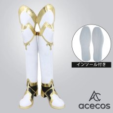 画像1: ファイアーエムブレム　風　セリカ　コスプレ靴　コスプレブーツ　靴用品 (1)