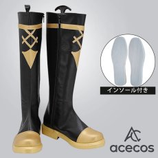 画像1: あんさんぶるスターズ！　風　あんスタ！Music　Eden　七種茨　漣ジュン　コスプレ靴　コスプレブーツ　靴用品 (1)