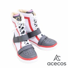画像4: ツイステッドワンダーランド　風　ハーツラビュル寮　デュース・スペード　Deuce Spade　トレイ・クローバー　Trey Clover　寮服　コスプレ靴　コスプレブーツ　靴用品 (4)
