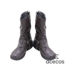画像2: ツイステッドワンダーランド　風　サバナクロー寮　ラギー・ブッチ　Ruggie Bucchi　コスプレ靴　コスプレブーツ　靴用品 (2)