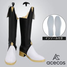 画像1: バーチャルYouTuber　風　VTuber　アルス・アルマル　ars almal　コスプレ靴　コスプレブーツ　靴用品 (1)