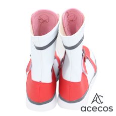 画像5: ツイステッドワンダーランド　風　ハーツラビュル寮　エース・トラッポラ　Ace Trappola　寮服　コスプレ靴　コスプレブーツ　靴用品 (5)