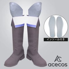 画像1: プリンセスコネクト!Re:Dive　風　プリコネ　プリコネR　Princess Connect!　ユウキ　コスプレ靴　コスプレブーツ　靴用品 (1)
