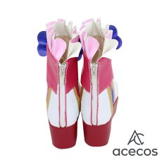画像3: アイカツ!　風　大空あかり　ピンクパレード　コスプレ靴　コスプレブーツ　靴用品 (3)