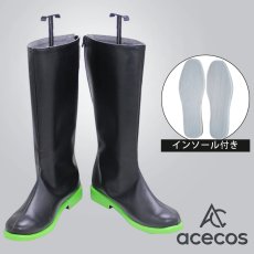 画像1: ツイステッドワンダーランド　風　ディアソムニア寮　セベク・ジグボルト　Sebek Zigvolt　寮服　コスプレ靴　コスプレブーツ　靴用品 (1)