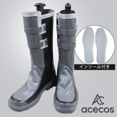 画像1: ソードアート・オンラインII　風　キリト　コスプレ靴　コスプレブーツ　靴用品 (1)