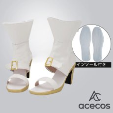 画像1: ツイステッドワンダーランド　風　スカラビア寮　カリム・アルアジーム　Kalim Al-Asim　SR/ガラクチュール　コスプレ靴　コスプレブーツ　靴用品 (1)