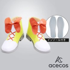 画像1: ラブライブ！サンシャイン!!　風　Aqours 4th Single　未体験HORIZON　津島善子　コスプレ靴　コスプレブーツ　靴用品 (1)