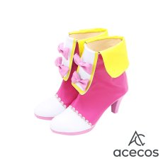 画像3: アイカツ!　風　星宮いちご　コスプレ靴　コスプレブーツ　靴用品 (3)