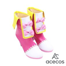 画像4: アイカツ!　風　星宮いちご　コスプレ靴　コスプレブーツ　靴用品 (4)