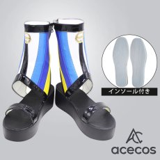 画像1: Fate/Grand Order　風　FGO　水着巴御前(セイバー)　コスプレ靴　コスプレブーツ　靴用品 (1)