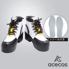 画像1: 刀剣乱舞　風　桑名江　コスプレ靴　コスプレブーツ　靴用品 (1)