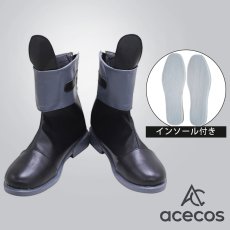 画像1: 攻殻機動隊　風　草薙素子　コスプレ靴　コスプレブーツ　靴用品 (1)