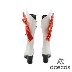 画像5: Re:ゼロから始める異世界生活　風　レム　コスプレ靴　コスプレブーツ　靴用品 (5)