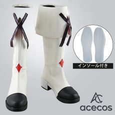 画像1: #コンパス 戦闘摂理解析システム　風　ソーン=ユーリエフ　コスプレ靴　コスプレブーツ　靴用品 (1)