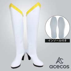 画像1: キューティーハニー　風　如月ハニー　キューティーハニー　コスプレ靴　コスプレブーツ　靴用品 (1)
