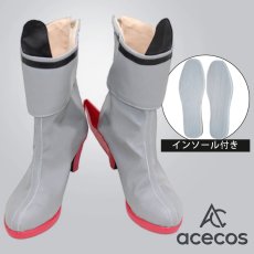 画像1: 艦隊これくしょん -艦これ-　風　島風　コスプレ靴　コスプレブーツ　靴用品 (1)