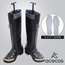 画像1: あんさんぶるスターズ！　風　あんスタ！Music　乙狩アドニス　コスプレ靴　コスプレブーツ　靴用品 (1)