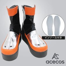 画像1: アークナイツ　風　アオスタ　Aosta　コスプレ靴　コスプレブーツ　靴用品 (1)