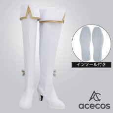 画像1: ハピネスチャージプリキュア!　風　愛乃めぐみ(キュアラブリー)　コスプレ靴　コスプレブーツ　靴用品 (1)