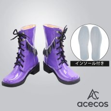画像1: ツイステッドワンダーランド　風　チェーニャ　コスプレ靴　コスプレブーツ　靴用品 (1)