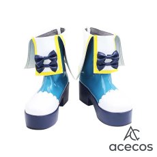 画像2: アイカツ!　風　藤堂ユリカ　コスプレ靴　コスプレブーツ　靴用品 (2)