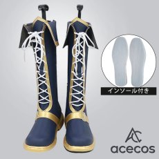 画像1: VOCALOID4　風　ブイフラワ　v flower　コスプレ靴　コスプレブーツ　靴用品 (1)