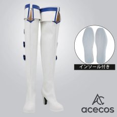 画像1: アズールレーン　風　タシュケント　Tashkent　コスプレ靴　コスプレブーツ　靴用品 (1)