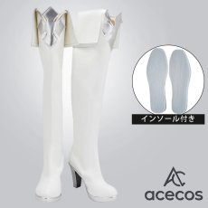 画像1: プリンセスコネクト!Re:Dive　風　プリコネ　プリコネR　Princess Connect!　イリヤ・オーンスタイン　コスプレ靴　コスプレブーツ　靴用品 (1)