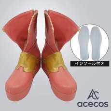 画像1: プリンセスコネクト!Re:Dive　風　マホ　コスプレ靴　コスプレブーツ　靴用品 (1)