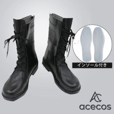 画像1: あんさんぶるスターズ！　風　あんスタ　神崎颯馬　コスプレ靴　コスプレブーツ　靴用品 (1)