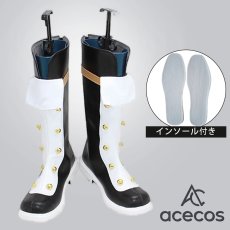 画像1: Fate/Prototype 蒼銀のフラグメンツ　風　ヘンリー・ジキル/ハイド　コスプレ靴　コスプレブーツ　靴用品 (1)