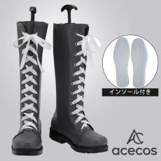 画像1: 魔法使いの約束　風　北の国　ホワイト　White　スノウ　Snow供　コスプレ靴　コスプレブーツ　靴用品 (1)
