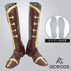 画像1: オーバーロード　風　マーレ・ベロ・フィオーレ　コスプレ靴　コスプレブーツ　靴用品 (1)
