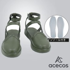 画像1: 無職転生 ?異世界行ったら本気だす?　風　シルフィエット　コスプレ靴　コスプレブーツ　靴用品 (1)