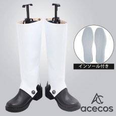画像1: 転生したらスライムだった件　風　ミリム・ナーヴァ　コスプレ靴　コスプレブーツ　靴用品 (1)