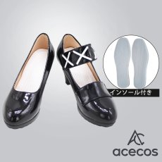 画像1: アークナイツ　風　ウィスパーレイン　Whisperain　コスプレ靴　コスプレブーツ　靴用品 (1)