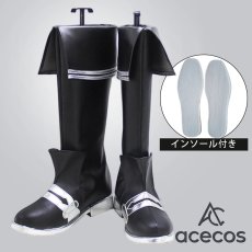 画像1: 刀剣乱舞　風　水心子正秀　コスプレ靴　コスプレブーツ　靴用品 (1)