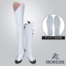 画像1: アークナイツ　風　ウィスパーレイン　Whisperain　コスプレ靴　コスプレブーツ　靴用品 (1)