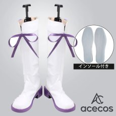 画像1: ウマ娘プリティーダービー　風　トウカイテイオー　コスプレ靴　コスプレブーツ　靴用品 (1)