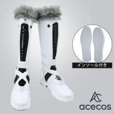 画像1: ウマ娘プリティーダービー　風　オグリキャップ　コスプレ靴　コスプレブーツ　靴用品 (1)