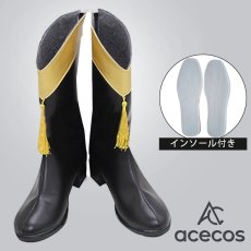 画像1: 少女☆歌劇レヴュースタァライト　風　天堂真矢　コスプレ靴　コスプレブーツ　靴用品 (1)