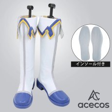 画像1: プロジェクトセカイ カラフルステージ！ feat. 初音ミク　風　天馬司　コスプレ靴　コスプレブーツ　靴用品 (1)