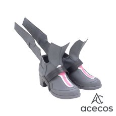 画像4: ウマ娘プリティーダービー　風　ミホノブルボン　勝負服　コスプレ靴　コスプレブーツ　靴用品 (4)