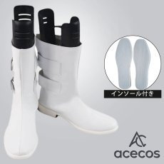 画像1: 東京卍リベンジャーズ　風　佐野万次郎(マイキー)　コスプレ靴　コスプレブーツ　靴用品 (1)