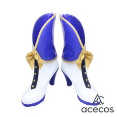 画像2: ウマ娘プリティーダービー　風　エアグルーヴ　コスプレ靴　コスプレブーツ　靴用品 (2)