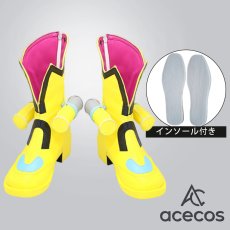 画像1: ウマ娘プリティーダービー　風　ツインターボ　コスプレ靴　コスプレブーツ　靴用品 (1)
